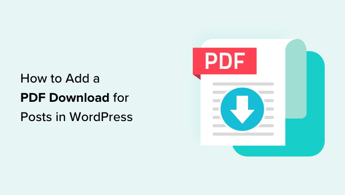 Adding a PDF download option to your WordPress posts and pages Adding a PDF download option to your WordPress posts and pages