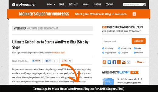 · select the page which will be shown on . How To Create A Sticky Floating Footer Bar In Wordpress