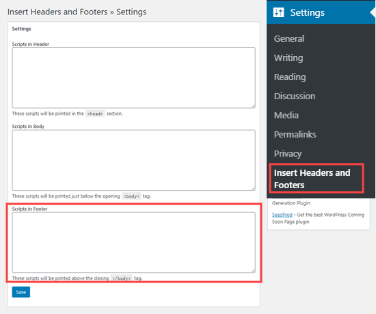 Go to settings » insert headers and footers from your wordpress admin area. How To Edit The Footer In Wordpress The Easy Way Step By Step