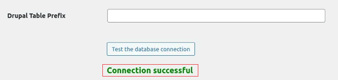 Drupal Database Connection Successful Drupal Database Connection Successful