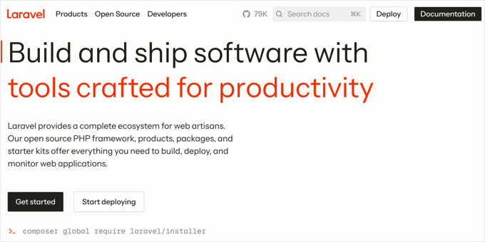 Laravel Home Page Laravel Home Page