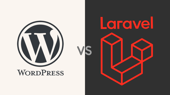 WordPress vs Laravel WordPress vs Laravel
