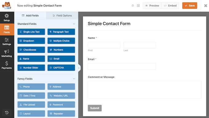 Creating a contact form for your automotive website Creating a contact form