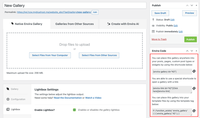 envira-gallery-shortcode Envira Gallery shortcode