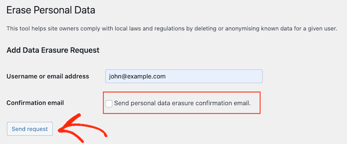 Sending a confirmation email to your customers or users Sending a confirmation email to your customers or users
