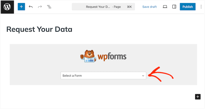 Accepting data access requests using an online form Accepting data access requests using an online form