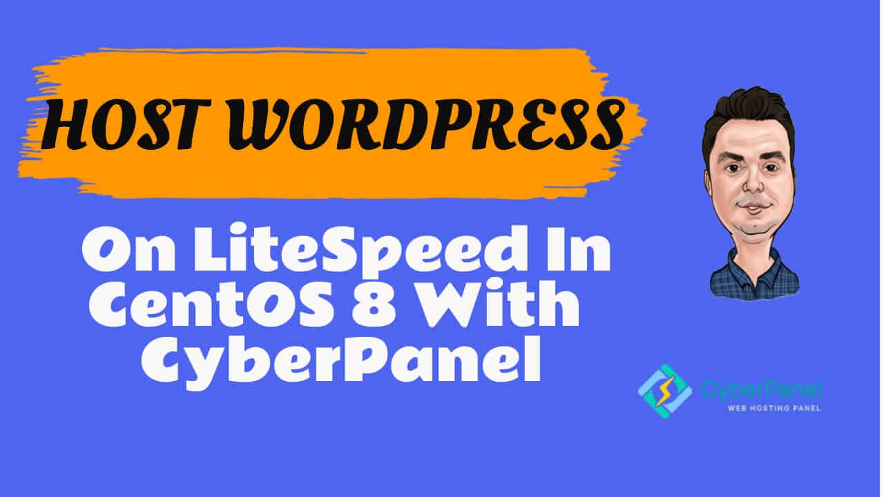 1) we'll assume that you are already logged into your wordpress admin . Host Wordpress On Litespeed In Centos 8 With Cyberpanel