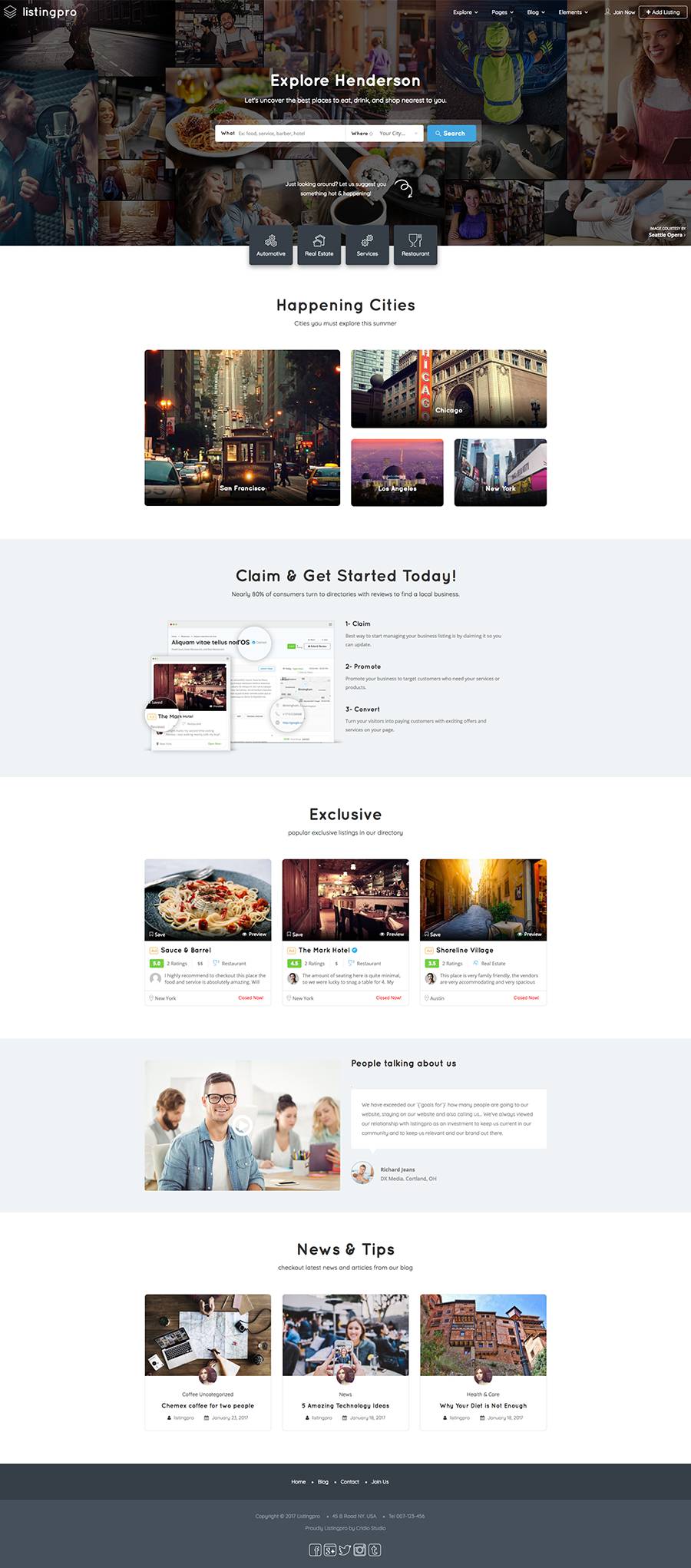 Directory starter (free) · 3. ListingPro End-to-End Directory WordPress Theme - WPExplorer