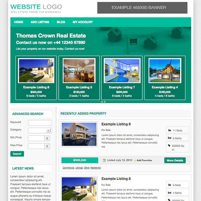 The flexibility and power of corptrain can help you easily create beautiful online courses, share your knowledge to your employees. Responsive Real Estate WordPress Theme - WPExplorer