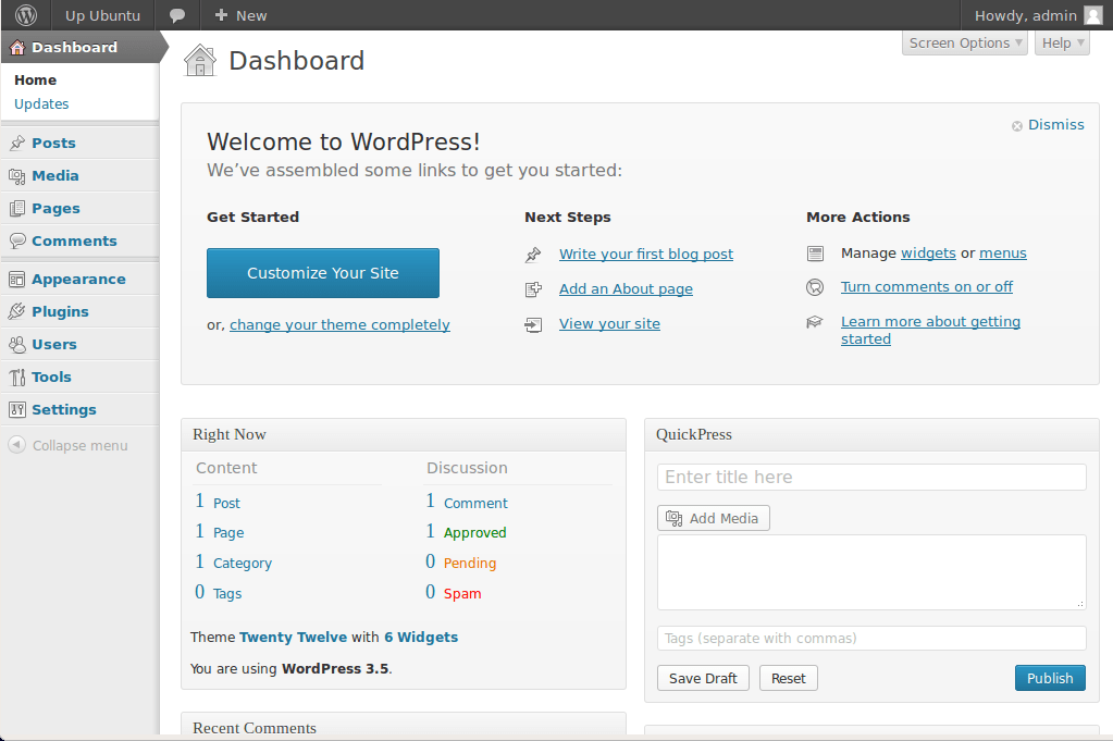 Un panel de control para todas las webs wordpress alojadas en nuestro hosting. History of WordPress: WordPress UI Evolution + Other Improvements