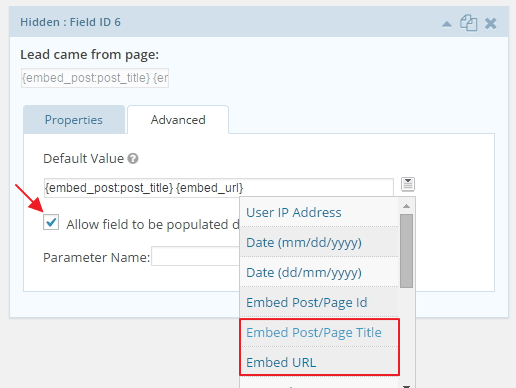 Adding a custom url in page links to. Dynamically Add A Hidden Page Url To Gravity Forms In Wordpress To See Which Pages Are Generating The Most Leads Wp Garage