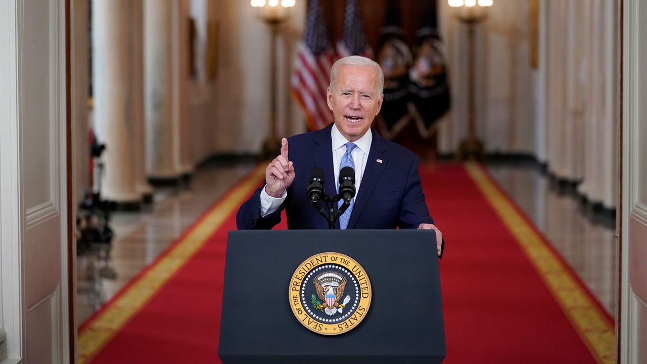 Who attempt to bully china will &#x27;get their heads bashed&#x27;. Biden S Speech On Afghanistan An Admission Of A Shattering Defeat World Socialist Web Site