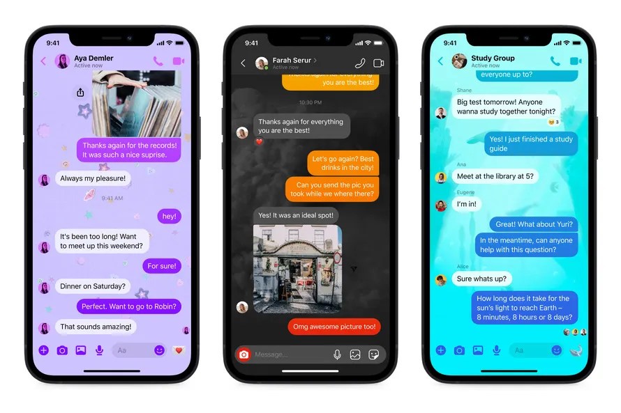 Melde dich bei facebook an, um dich mit deinen freunden, deiner familie und personen, die du kennst, zu verbinden und inhalte zu teilen. Facebook Messenger Receives New Chat Themes A Quick Reply Bar And More
