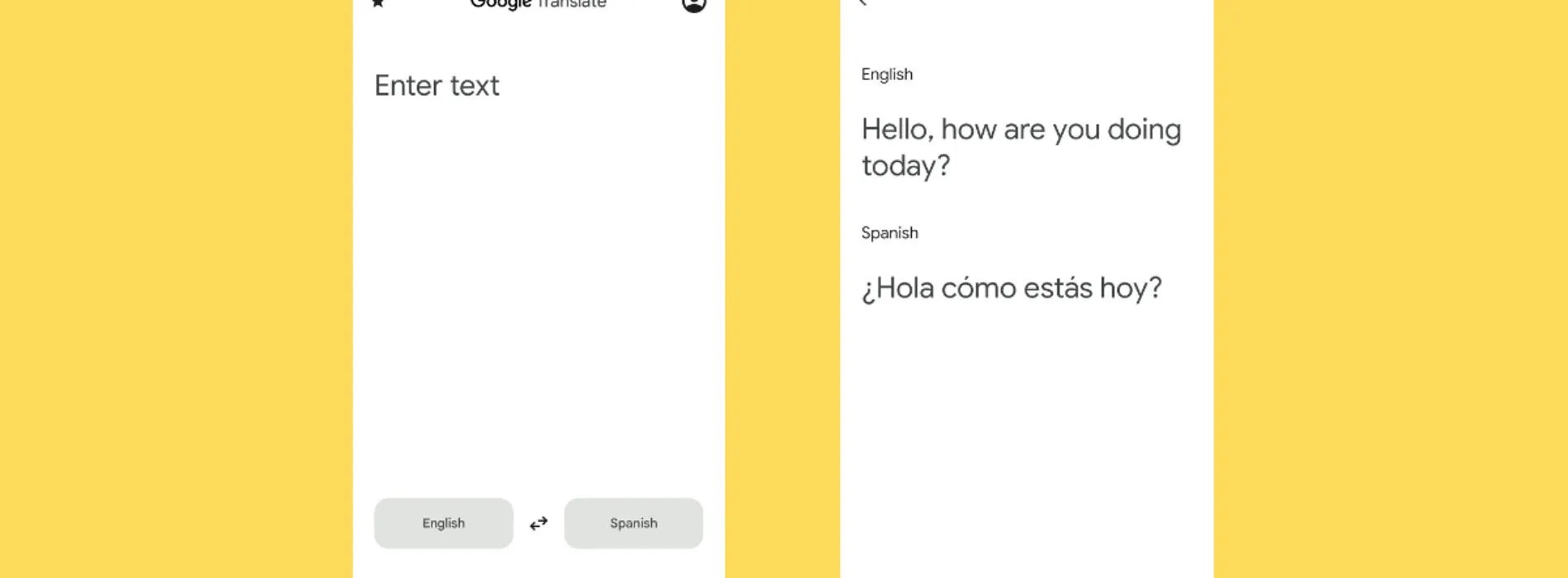 We just thought we would call you together and see how are you doing today. Google Translate Prepares To Add Quick Access To Your Translation History