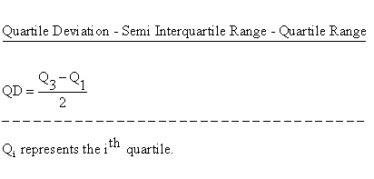 Essentially this is 1.5 times the inner quartile range subtracting from your 1st quartile. Descriptive Statistics - Quartiles - Quartile Deviation