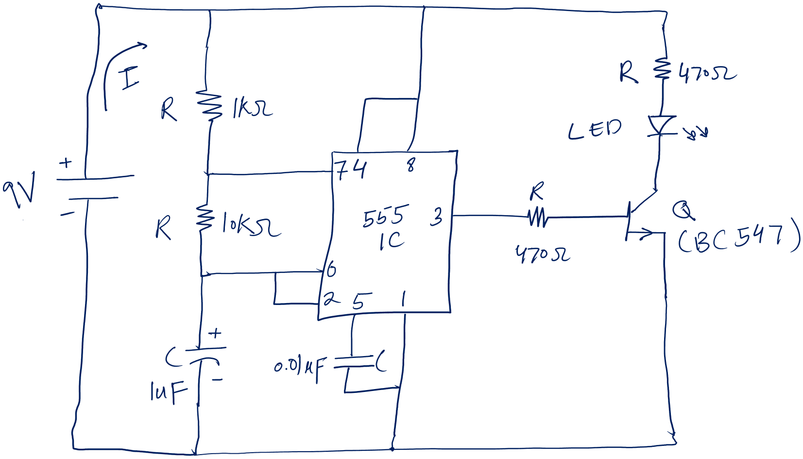 Simple Electronics Circuit Diagram Simple Electronics Circuit Diagram