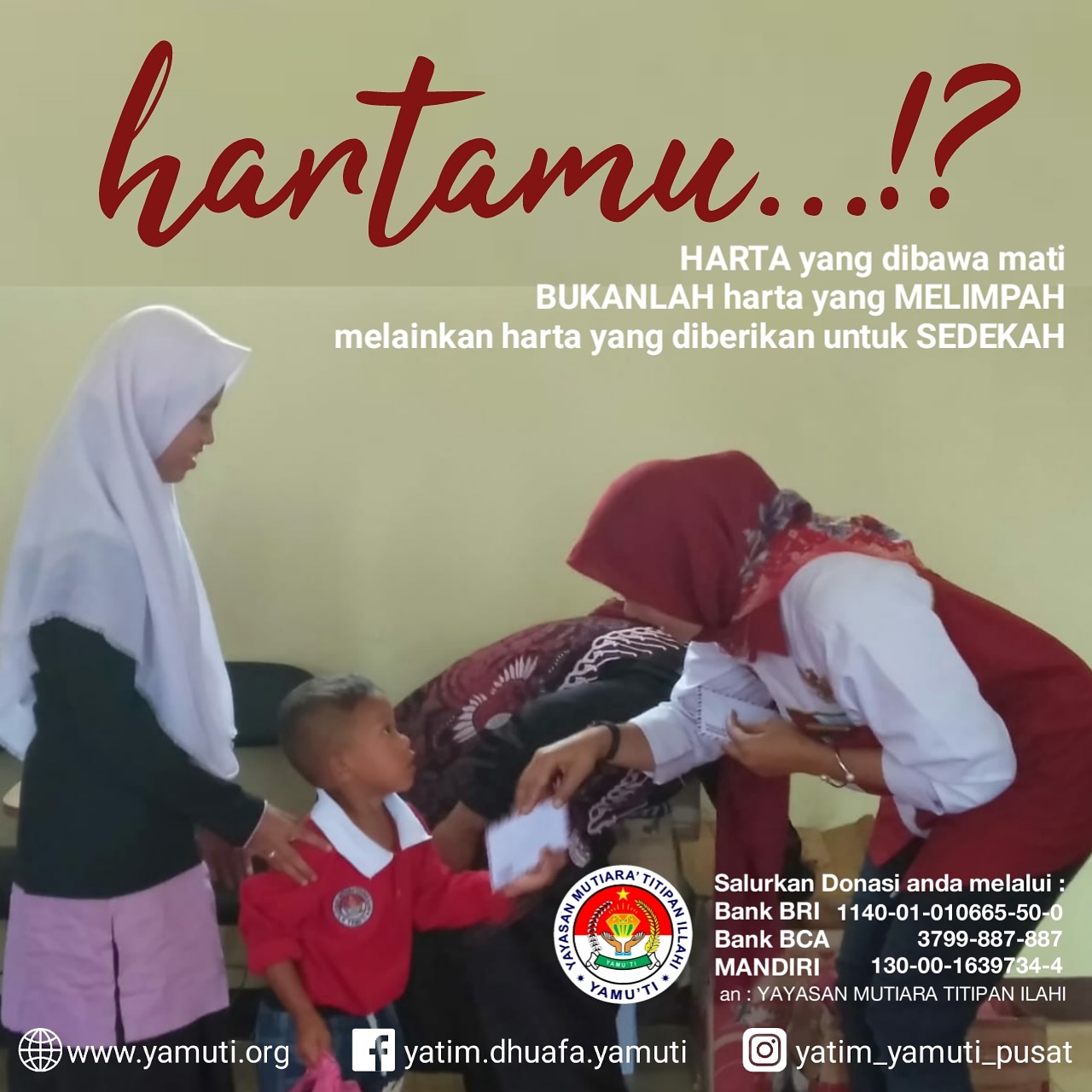 Tips Agar Harta Bisa Dibawa Mati! - Yayasan Mutiara' Titipan Illahi