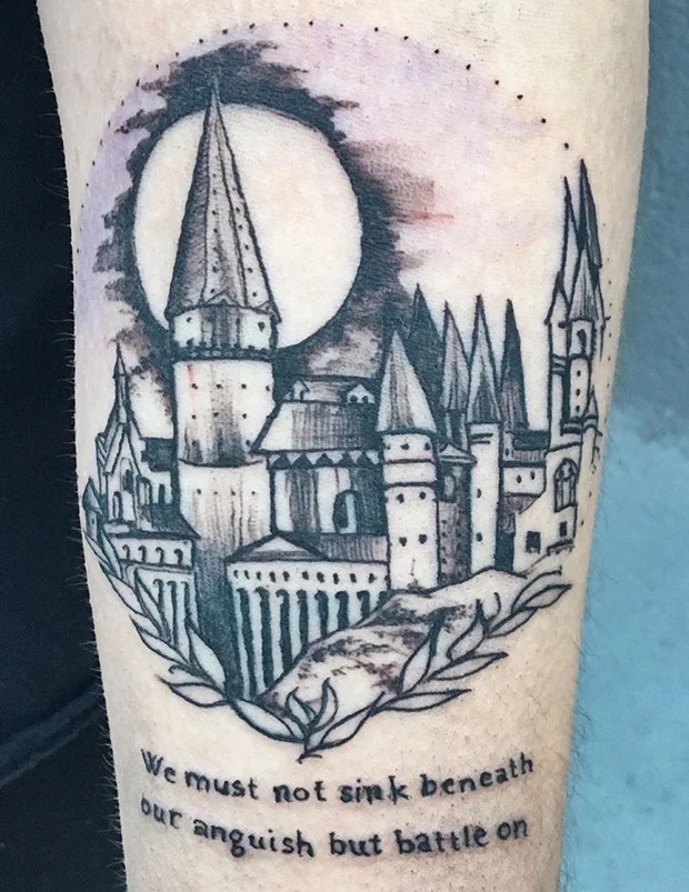 54 Harry Potter Tattoos That Will Blow Your Muggle Mind | Yourtango 803_x_620_jpg