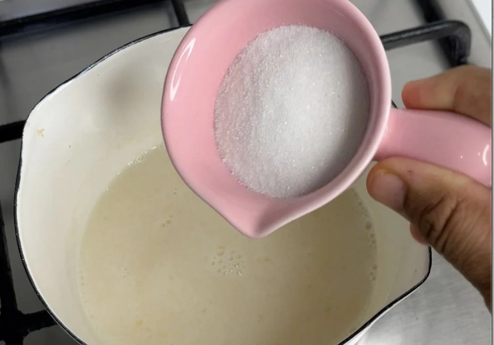 add sugar