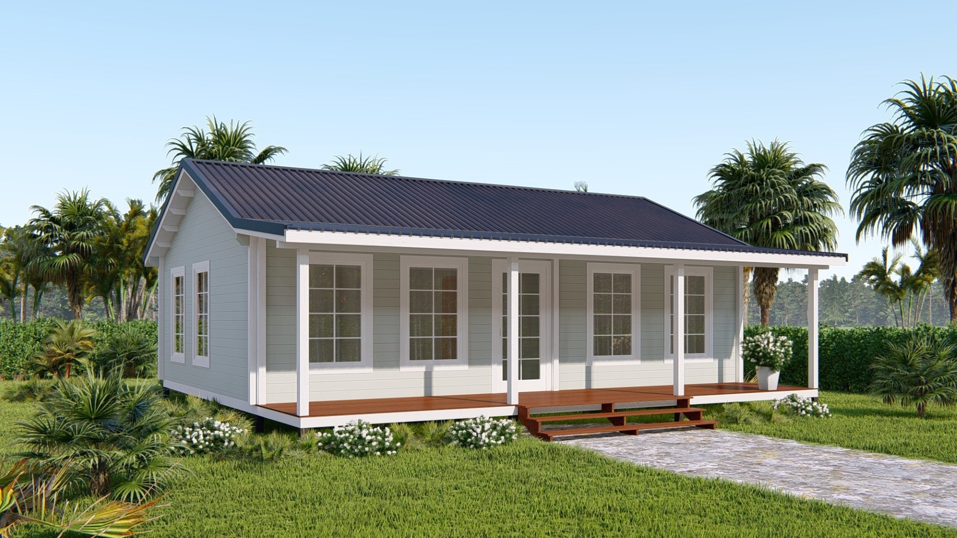 Backyard cottages, cabins, studio & sleep out room. Scandinavian backyard cabins and granny flats - YZY Kit Homes