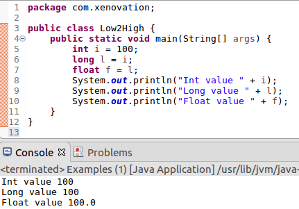 Data conversion in Java | XENOVATION