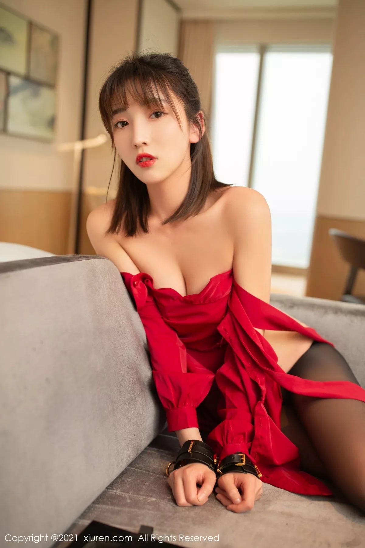 [XiuRen秀人网]第3819期陆萱萱写真(56)
