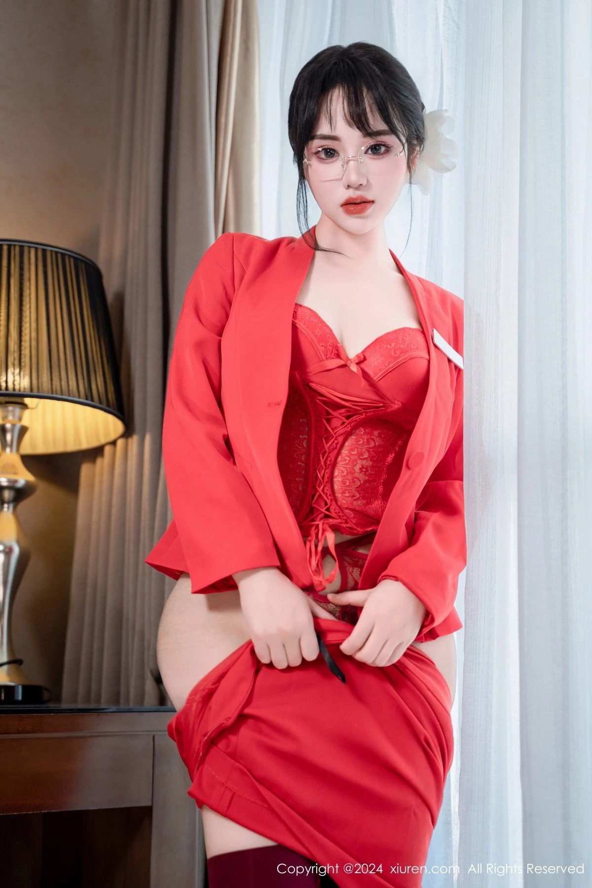 [XiuRen秀人网]第8360期汐汐爱吃草莓写真(19)
