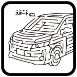 【迷路】ミニバン「トヨタ ヴォクシー(VOXY)」サムネイル