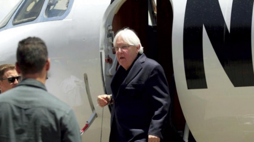 عاجل.. غريفيث يصل صنعاء لدفع مليشيا الحوثي نحو تطبيق إتفاق الحديدة