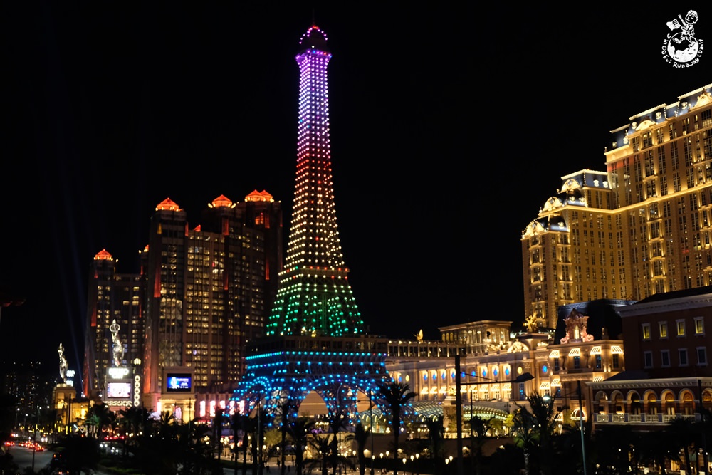 澳門住宿推薦︳澳門巴黎人-澳門巴黎鐵塔燈光秀必看，浪漫壯觀彷彿置身花都巴黎