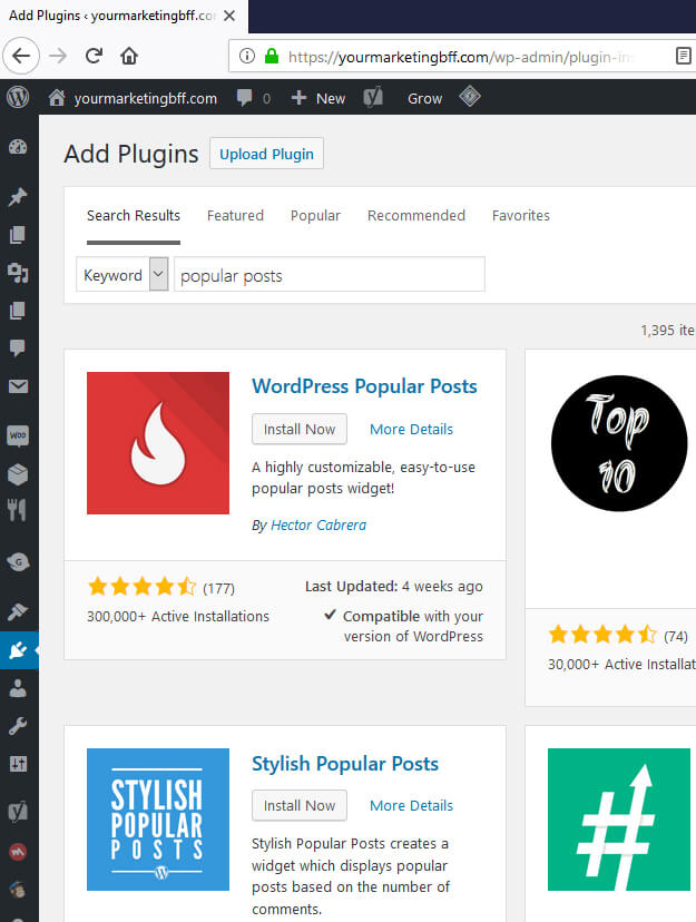 You can use it to showcase your products, build interest in your brand, and simply make your content stand out from the crowd. How To Add Popular Posts In Your Wordpress Sidebar - yourmarketingbff.com