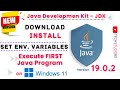 How to Download \u0026 Install Java JDK 19 on Windows 11| Set JAVA_HOME Path| Java Development Kit