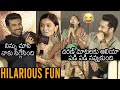 Ram Charan And NTR Making HILARIOUS FUN On Alia Bhatt At RRR Telugu Press Meet | News Buzz