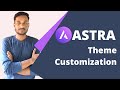 Complete Astra Theme Customization Tutorial | In Hindi
