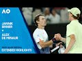 Jannik Sinner v Alex de Minaur Extended Highlights | Australian Open 2025 Quarterfinal