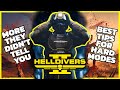 Helldivers 2 - High Difficulty MUST-KNOWS | UNEXPLAINED SYSTEMS + Tips \u0026 Tricks