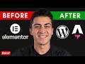 RAW: I Turned an Elementor Site Into a Headless WordPress Astro Build (Claude Code)