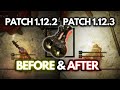 LIGHTNING PERFUME BOTTLE ROLLING SPARKS Before and After Patch 1.12.3 in Elden Ring