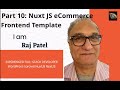 Part 10: Nuxt JS eCommerce For Frontend Developers | NuxtJS Application tutorial