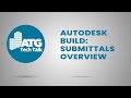 Autodesk Build: Submittals Overview