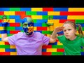 Five Kids play Camouflage Hide and Seek Compilation