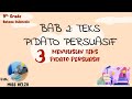 Kelas 9 || Bab 2 || 3. Menyusun Teks Pidato Persuasif