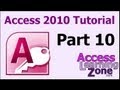 Microsoft Access 2010 Tutorial Part 10 of 12 - Customer Form