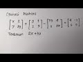 Operasi Hitung Pada Matriks Menentukan 2x+3y | Matematika SMA