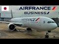 New Business Class  🇫🇷 Paris - Tokyo 🇯🇵 + First Class lounge ! Air France Boeing 777  [FLIGHT REPORT
