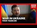 Russia's Putin has started WW3 and must be stopped, Ukraine's Zelensky says | BBC News