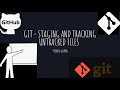 Staging and tracking untracked files