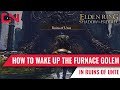 How To Wake up the Furnace Golem Fire Giant in Ruins of Unte?