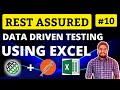 REST Assured API Testing Tutorial Chapter-10 | Data Driven Testing in Rest Assured using Excel