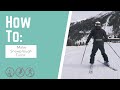 Beginner Ski Lessons- How to Make Snowplough Turns